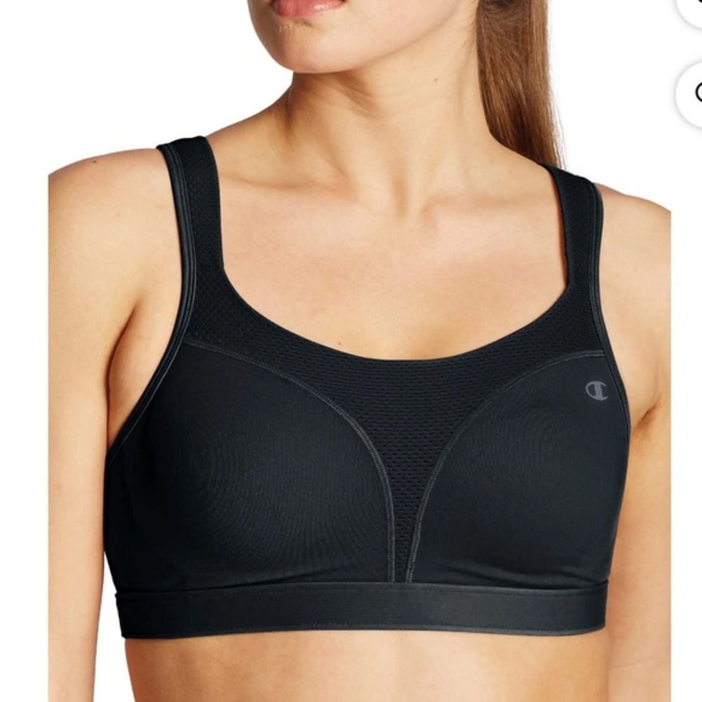 Champion Spot Comfort Sports Bra. Black 36C